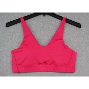 Nike Dri-FIT Sports Bra Women’s XL Pink Medium Support Athletic Gym